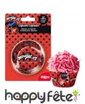 50 Moules Ladybug pour cupcake de 5cm, image 1