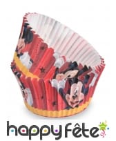 50 Moules Mickey pour cupcake de 7 cm