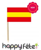 50 Piques aperitif drapeau Espagnol