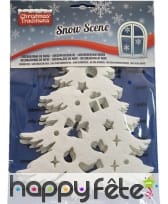 5 Sapins blancs pour fenêtre, image 1