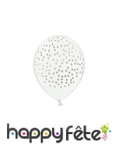 6 Ballons à pois de 30 cm en latex, image 3
