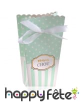 6 boites à dragées Monsieur Chou