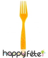 6 Couverts oranges de Halloween, image 2