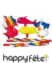 6 flotteurs + 2 cannes a pêche