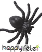 60 fausses araignées noires de 3,5cm