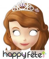 6 Masques Princesse Sofia en carton