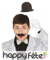 6 photobooth Chapeaux melons noirs, image 1