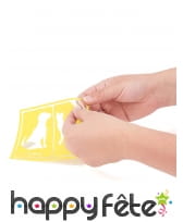 6 Pochoirs mixtes de la marque Snazaroo, image 1