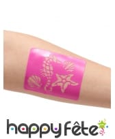 6 Pochoirs motifs filles de la marque Snazaroo, image 2