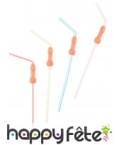 6 pailles zizi, image 2