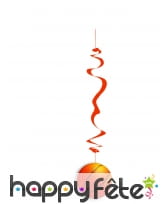 6 Suspensions Ballons de basket 80 cm