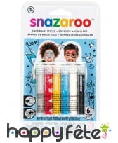 6 Sticks de maquillage sans parabène