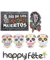 7 décos Dia de los muertos