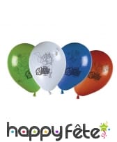 8 ballons Avengers de 27cm