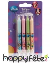 8 Bougies d'anniversaire Mickey Mouse, image 1