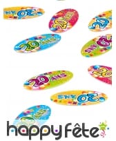 80 Confettis de table d'Anniversaire, image 3