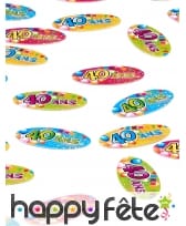 80 Confettis de table d'Anniversaire, image 5