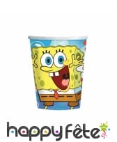8 gobelets Bob l'éponge carrée