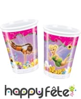 8 gobelets fée clochette