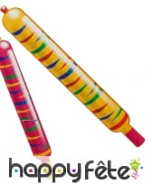 8 longs ballons fusées