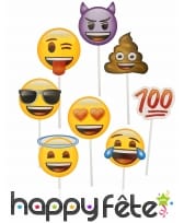 8 photobooth émoticones