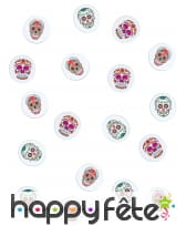 9g de confettis de table Dia de los muertos, image 1