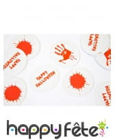 9g de confettis de table ensanglantées, image 2