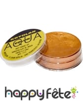 Aqua color cuivre m&eacute;tallique