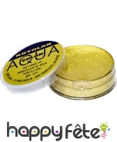 Aqua color doré métallique