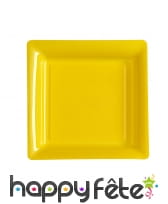 Assiettes carrées en plastique de 23,5cm, image 5