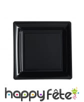 Assiettes carrées en plastique de 23,5cm, image 10