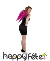 Ailes d'ange rose fuchsia pour adulte