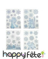 Autocollants décors de Noel pour vitre