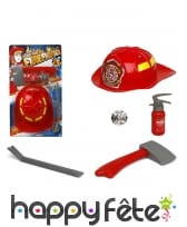 Accessoires de pompier pour enfant, image 2