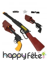 Accessoires de ranger du far west pour adulte