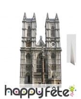 Abbaye de westminster en carton plat