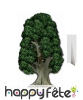 Arbre en carton plat de 179cm