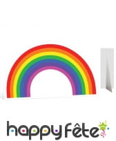 Arc en ciel en carton plat de 97 x 167 cm