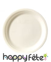 Assiettes en fibre de canne, 26cm