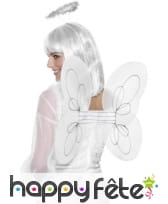 Ailes halo ange blanc