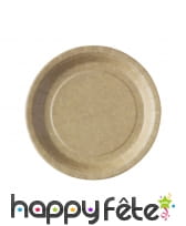 Assiettes kraft, 23cm