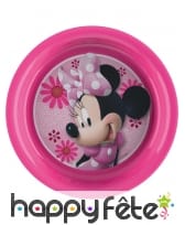 Assiette Minnie Mouse de 21cm en plastique
