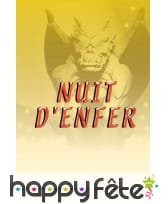 Affiche nuit d'enfer