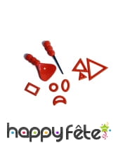 Accessoires pour sculpture de citrouille