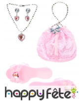 Accessoires rose de petite princesse