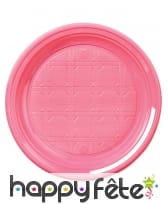 Assiettes rondes en plastique, image 4