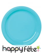 Assiettes rondes en plastique, image 11
