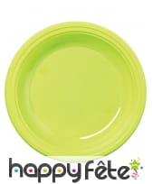 Assiettes rondes en plastique, image 13