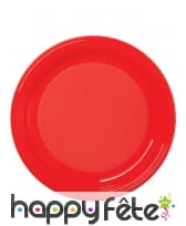 Assiettes rondes en plastique, image 16