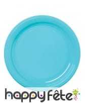 Assiettes rondes en plastique, image 20
